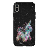 iPhone XS unicorn suojakuoret - Valkoinen - Noora Kämppi - Ei